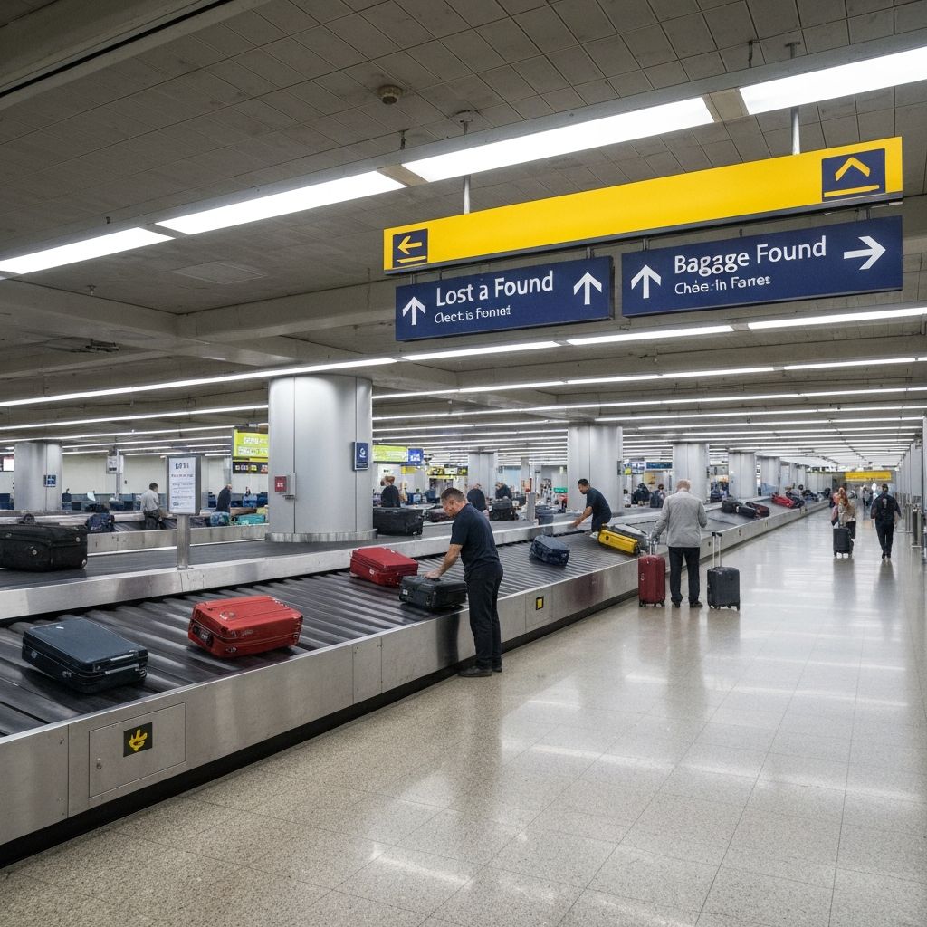 Luggage Storage, Lost & Found & Baggage Services at Cairo Airport – Complete Guide